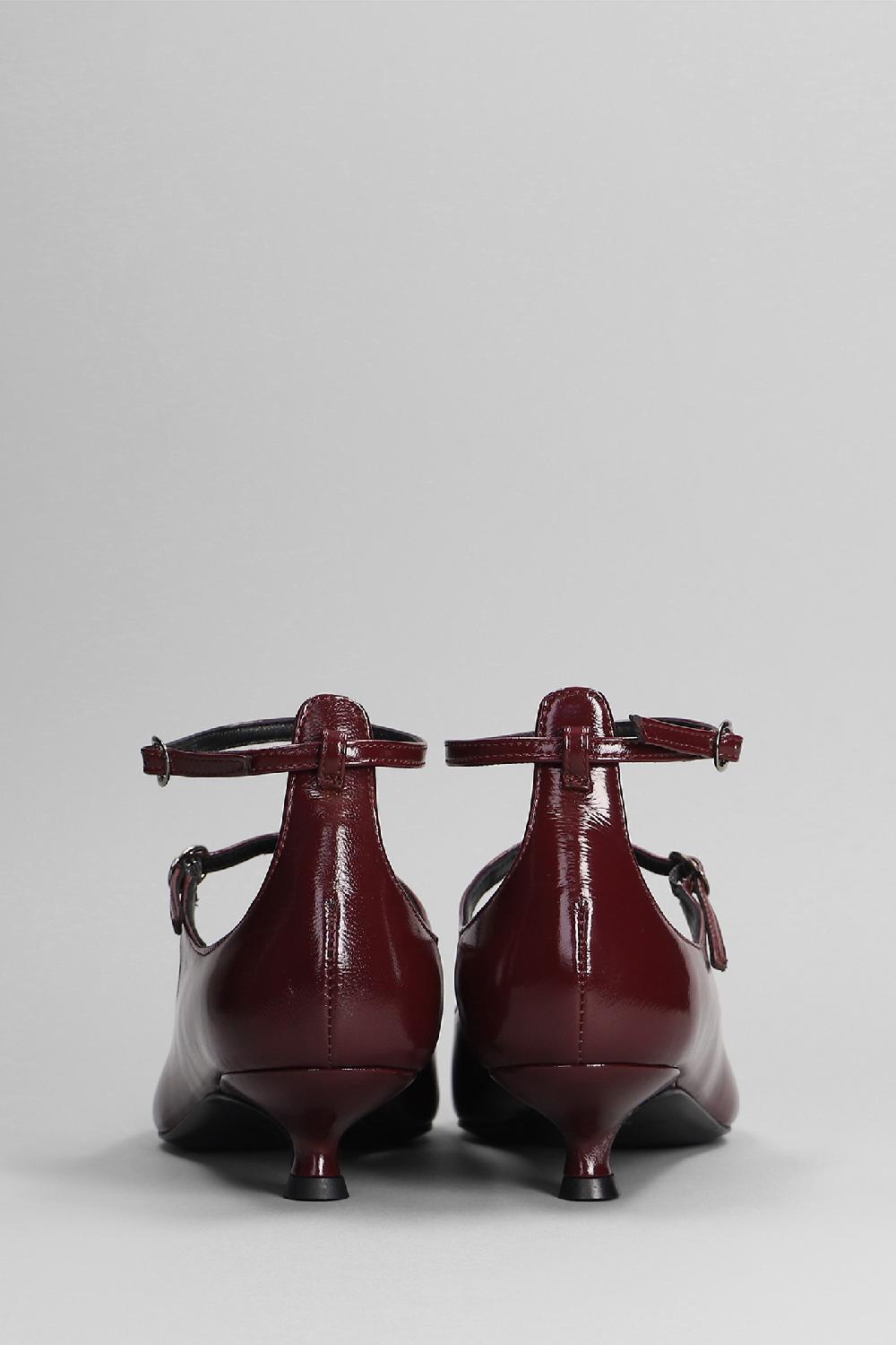 Deliberti Marc Ellis Decollete In Pelle Bordeaux Cod. 402113 - Deliberti The Luxury Shopping