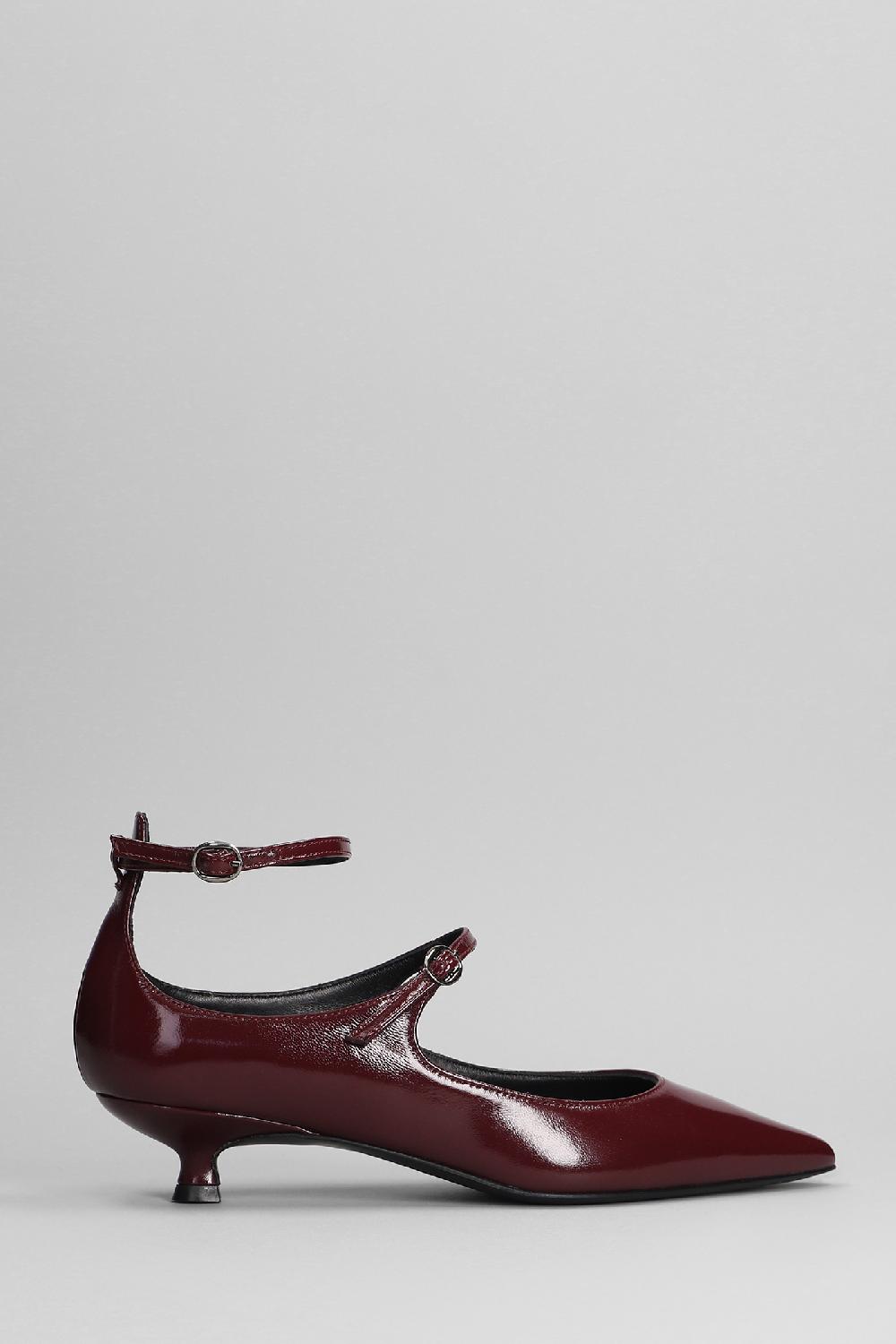 Deliberti Marc Ellis Decollete in pelle bordeaux cod. 402113 - Deliberti The Luxury Shopping