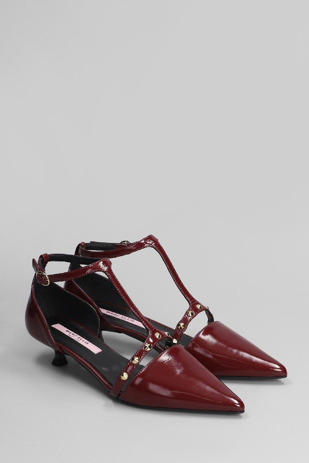 Deliberti Marc Ellis Decollete In Pelle Bordeaux Cod. 402119 - Deliberti The Luxury Shopping