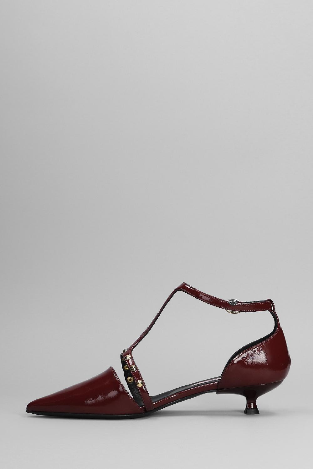 Deliberti Marc Ellis Decollete In Pelle Bordeaux Cod. 402119 - Deliberti The Luxury Shopping