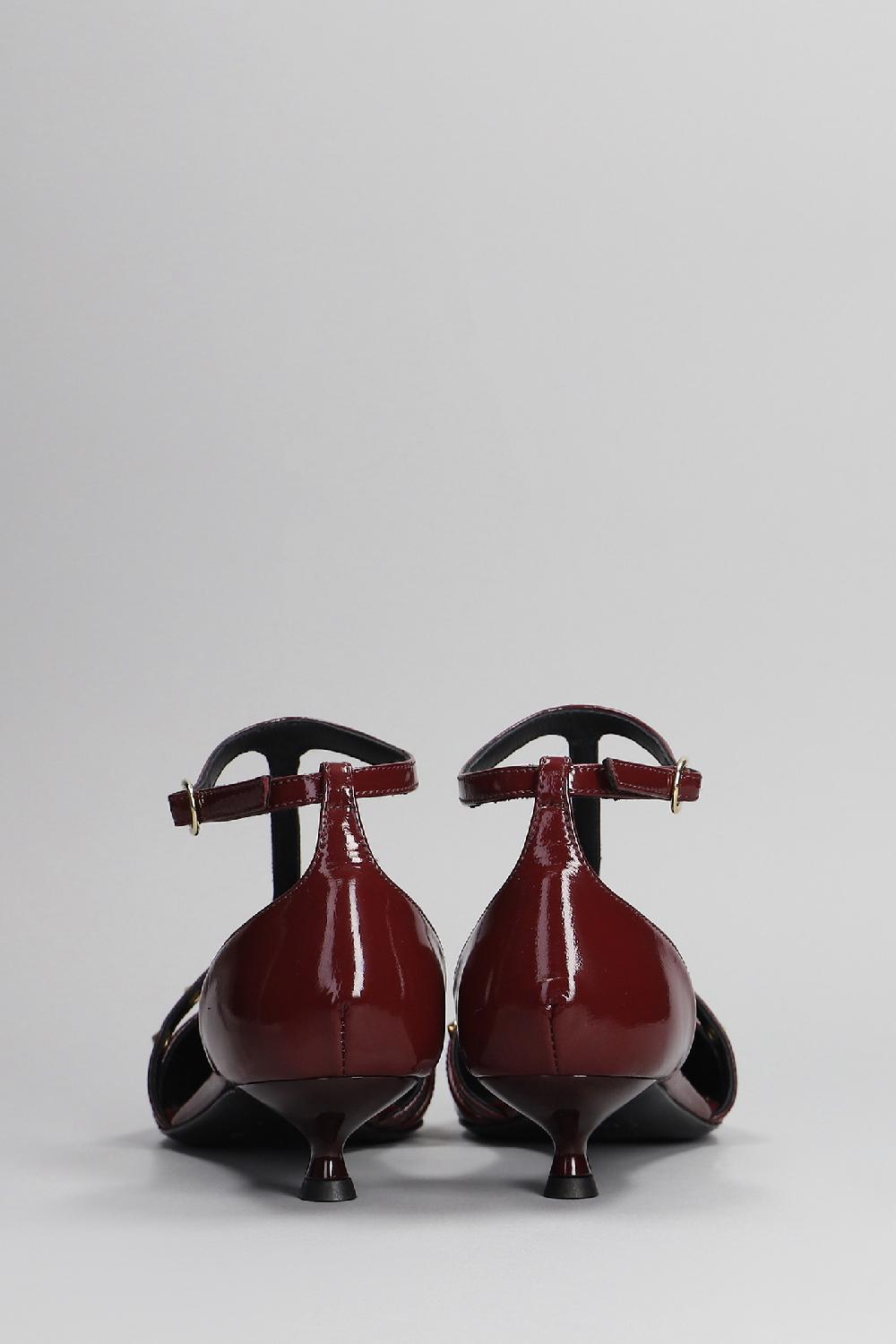 Deliberti Marc Ellis Decollete In Pelle Bordeaux Cod. 402119 - Deliberti The Luxury Shopping