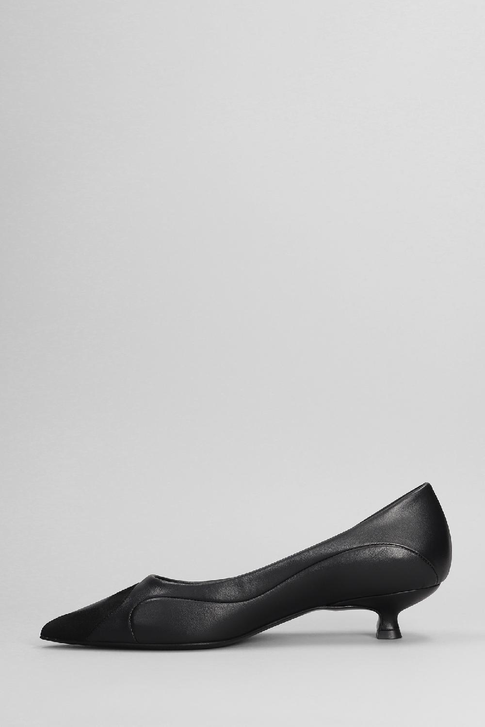 Deliberti Marc Ellis Decollete In Pelle E Camoscio Nero Cod. 402165 - Deliberti The Luxury Shopping
