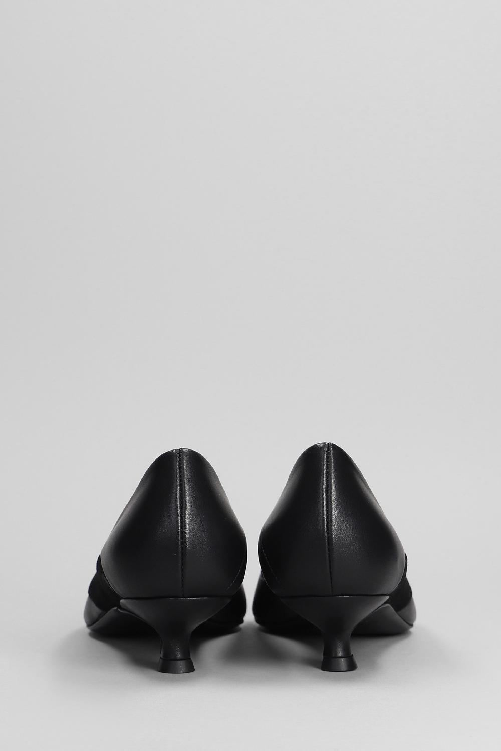 Deliberti Marc Ellis Decollete In Pelle E Camoscio Nero Cod. 402165 - Deliberti The Luxury Shopping