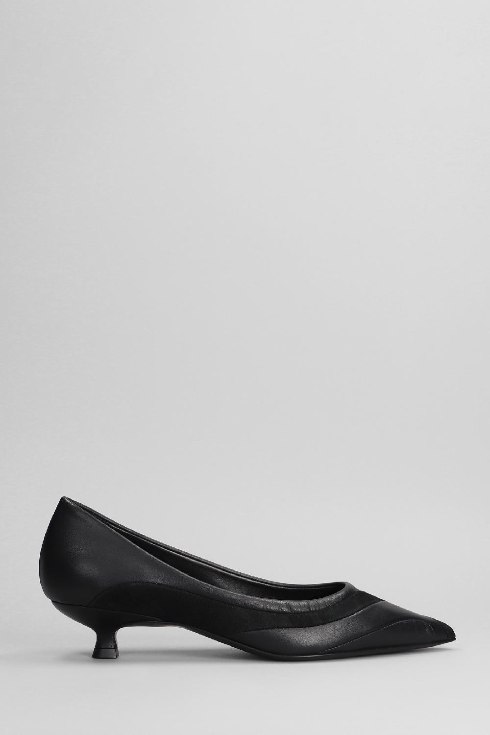 Deliberti Marc Ellis Decollete in pelle e camoscio nero cod. 402165 - Deliberti The Luxury Shopping
