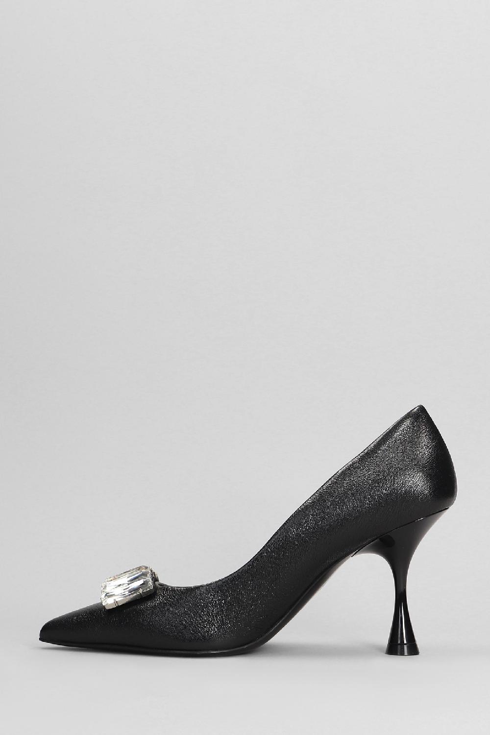 Deliberti Marc Ellis Decollete In Pelle Nera Cod. 401909 - Deliberti The Luxury Shopping
