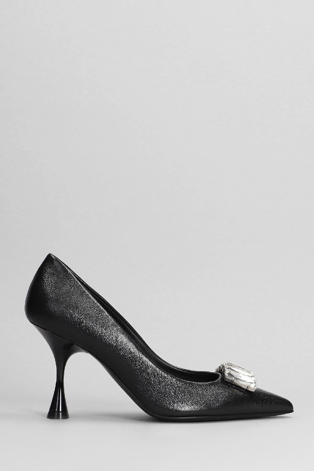 Deliberti Marc Ellis Decollete in pelle nera cod. 401909 - Deliberti The Luxury Shopping