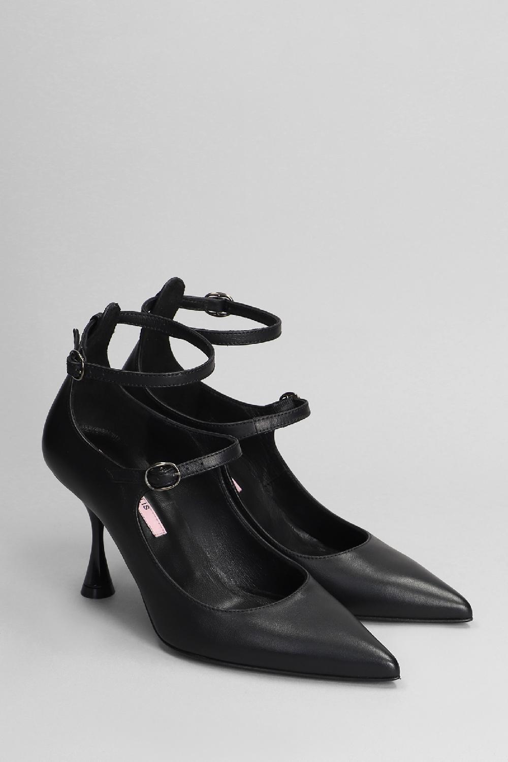 Deliberti Marc Ellis Decollete In Pelle Nera Cod. 401912 - Deliberti The Luxury Shopping