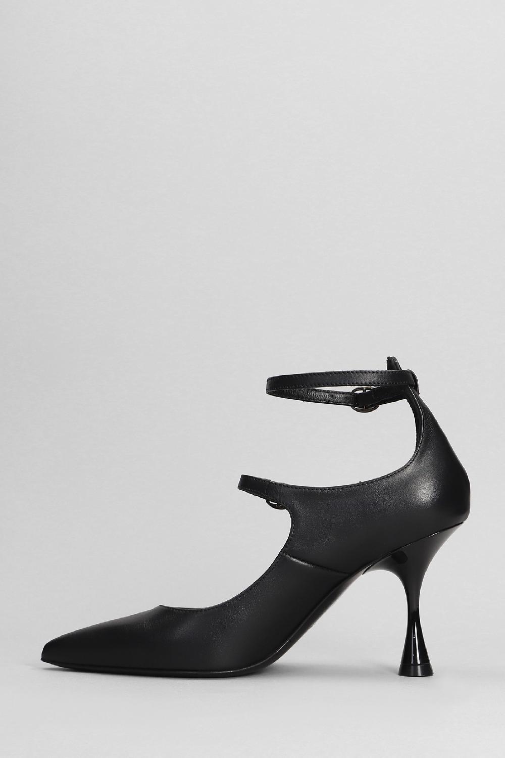 Deliberti Marc Ellis Decollete In Pelle Nera Cod. 401912 - Deliberti The Luxury Shopping