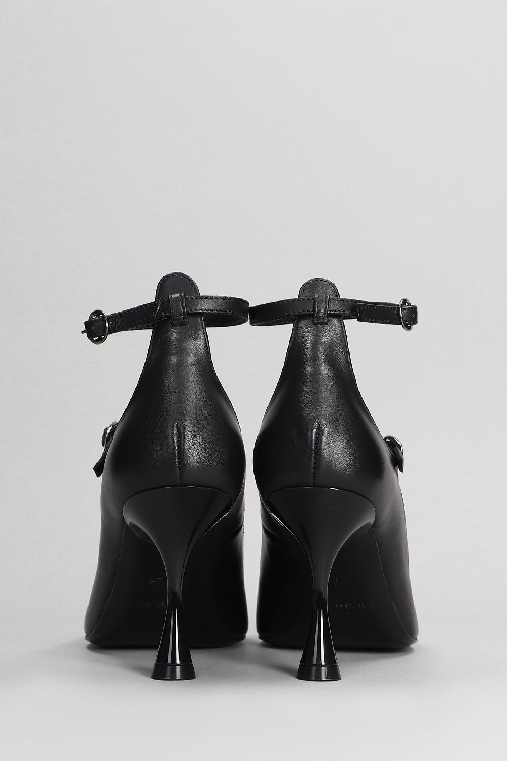 Deliberti Marc Ellis Decollete In Pelle Nera Cod. 401912 - Deliberti The Luxury Shopping