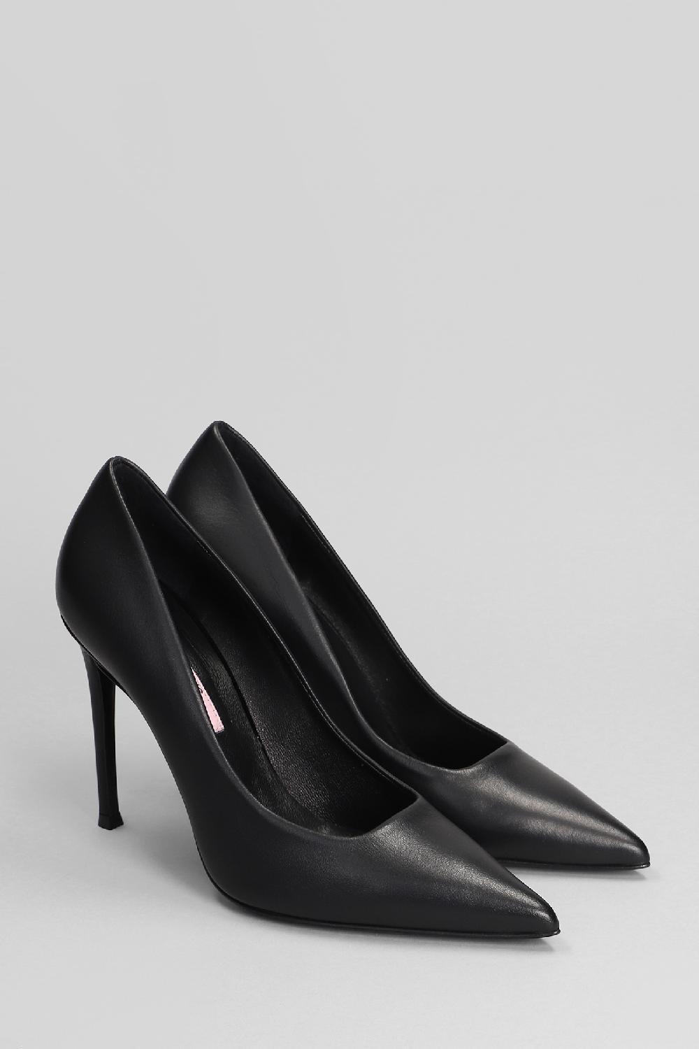Deliberti Marc Ellis Decollete In Pelle Nera Cod. 402063 - Deliberti The Luxury Shopping