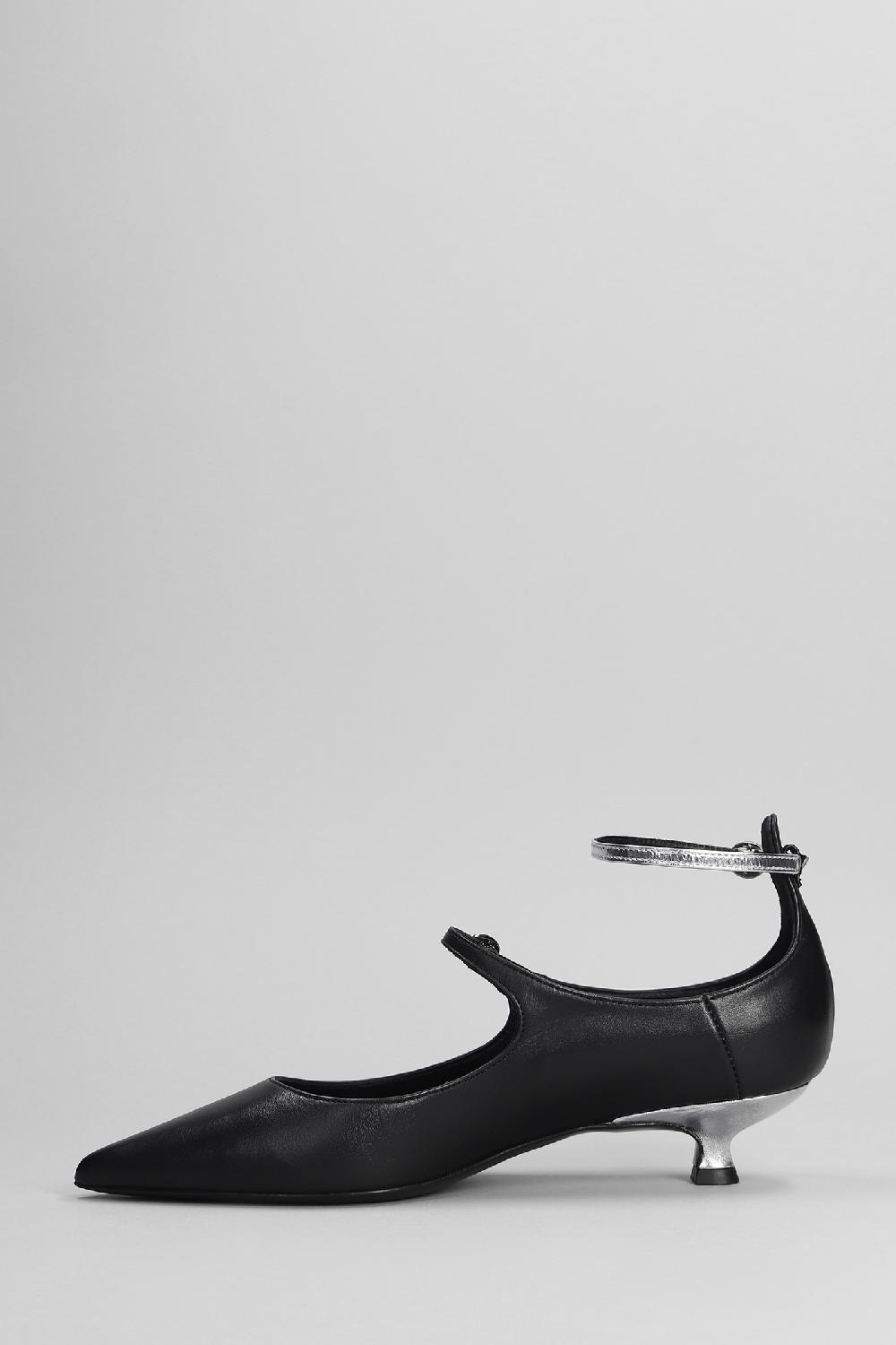 Deliberti Marc Ellis Decollete In Pelle Nera Cod. 402111 - Deliberti The Luxury Shopping