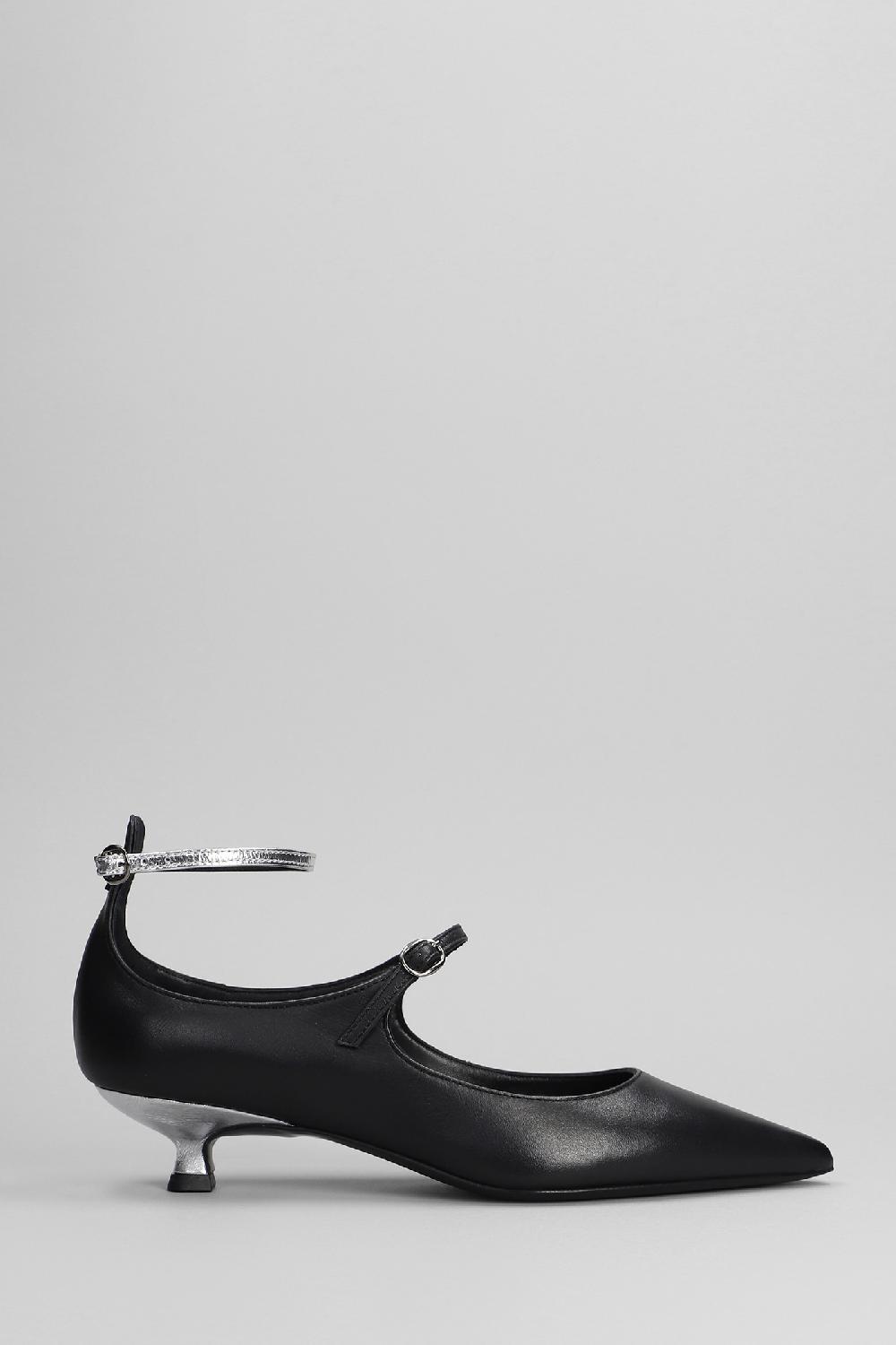 Deliberti Marc Ellis Decollete in pelle nera cod. 402111 - Deliberti The Luxury Shopping