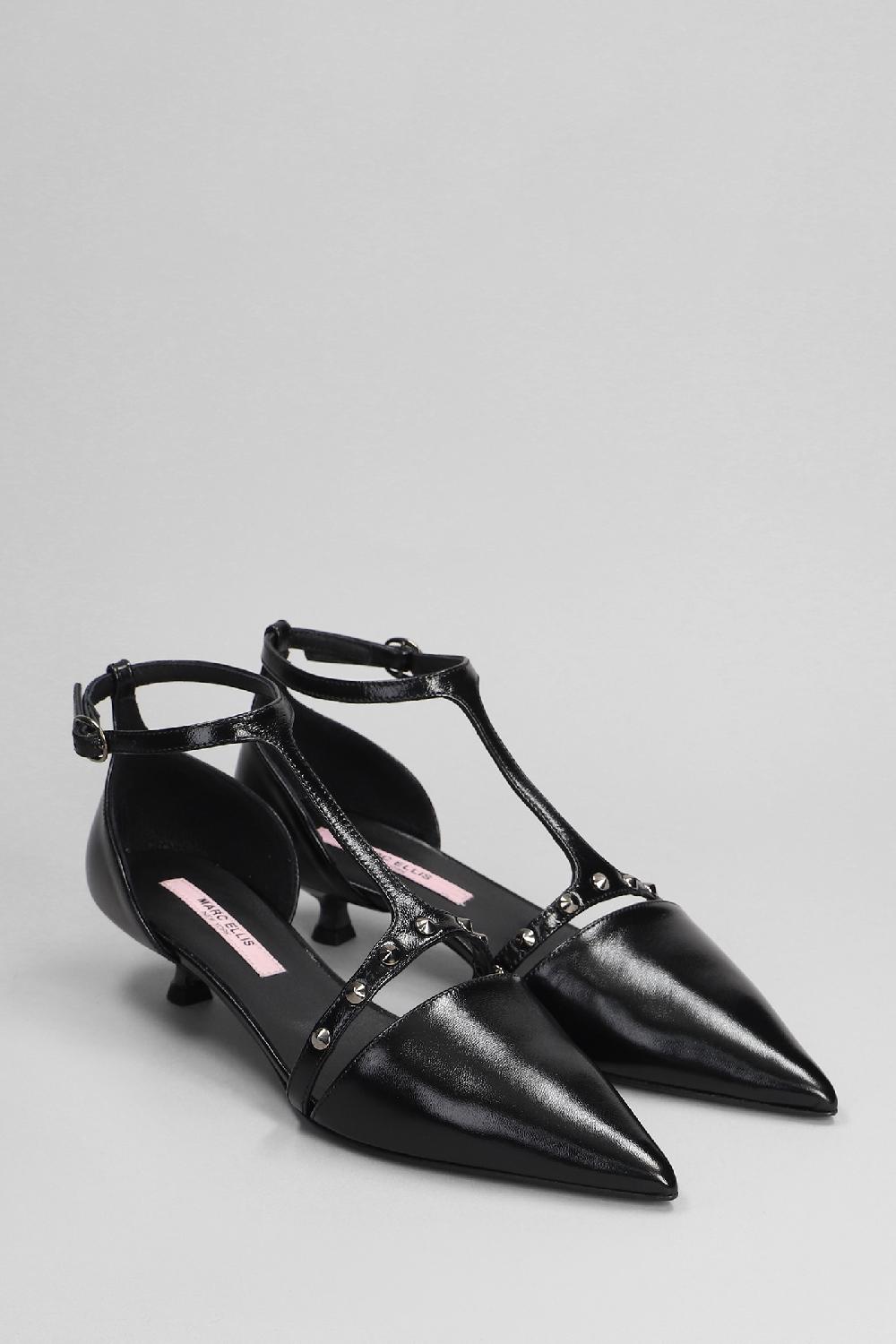 Deliberti Marc Ellis Decollete In Pelle Nera Cod. 402118 - Deliberti The Luxury Shopping