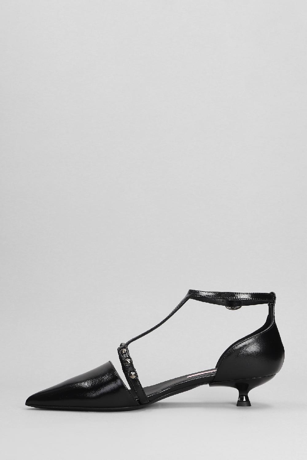 Deliberti Marc Ellis Decollete In Pelle Nera Cod. 402118 - Deliberti The Luxury Shopping
