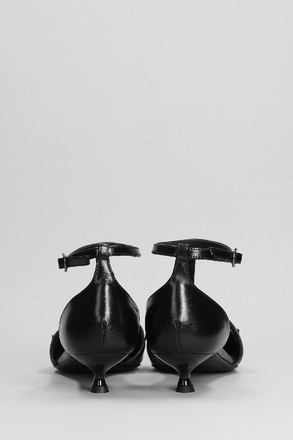 Deliberti Marc Ellis Decollete In Pelle Nera Cod. 402118 - Deliberti The Luxury Shopping
