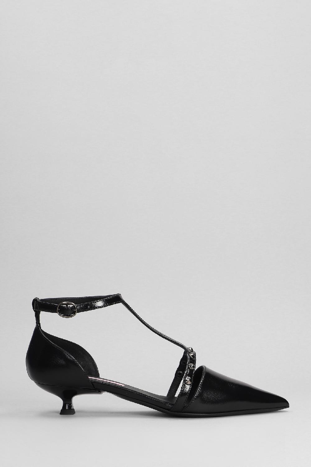 Deliberti Marc Ellis Decollete in pelle nera cod. 402118 - Deliberti The Luxury Shopping