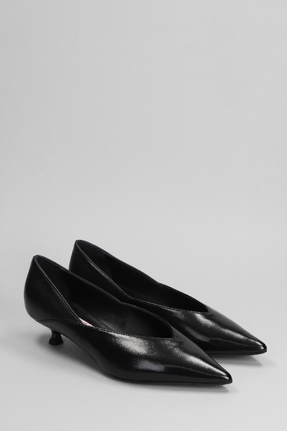 Deliberti Marc Ellis Decollete In Pelle Nera Cod. 402170 - Deliberti The Luxury Shopping