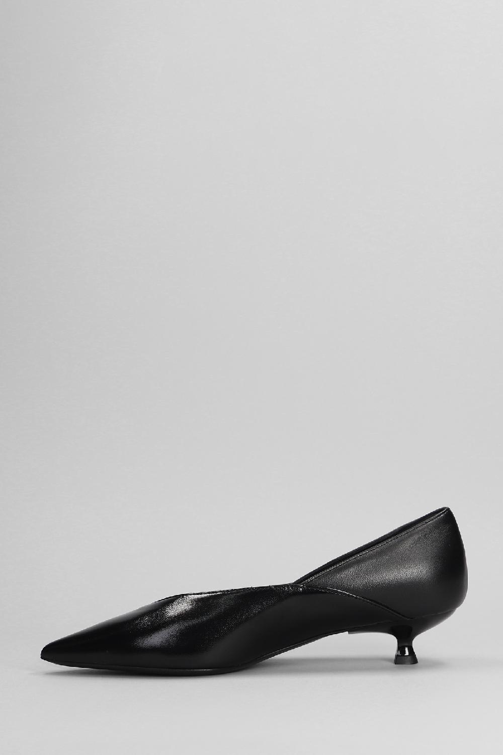 Deliberti Marc Ellis Decollete In Pelle Nera Cod. 402170 - Deliberti The Luxury Shopping