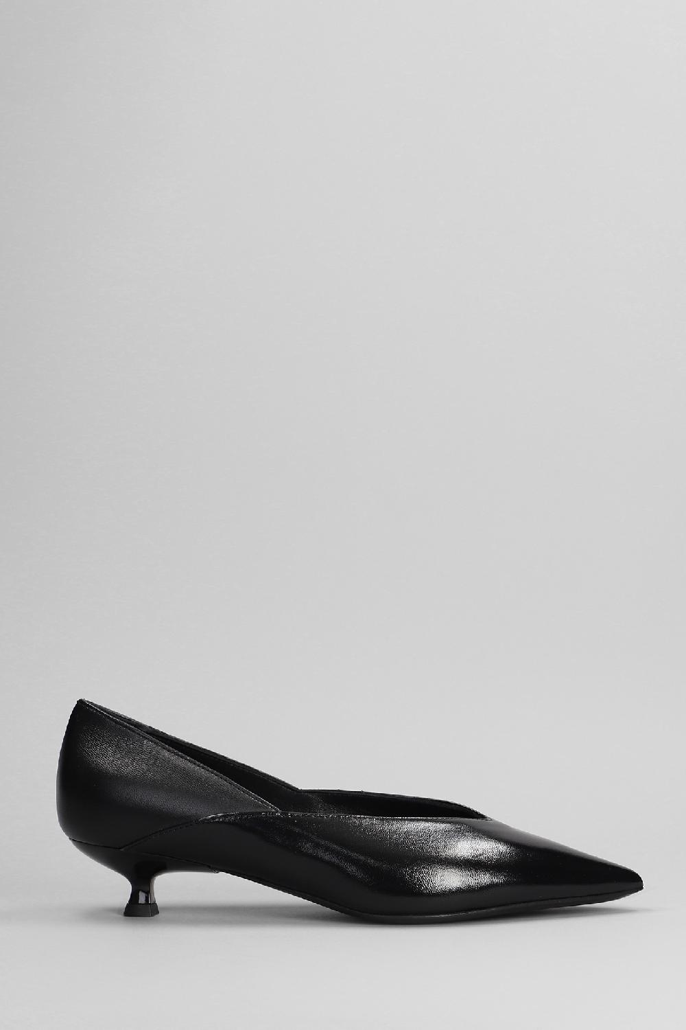 Deliberti Marc Ellis Decollete in pelle nera cod. 402170 - Deliberti The Luxury Shopping