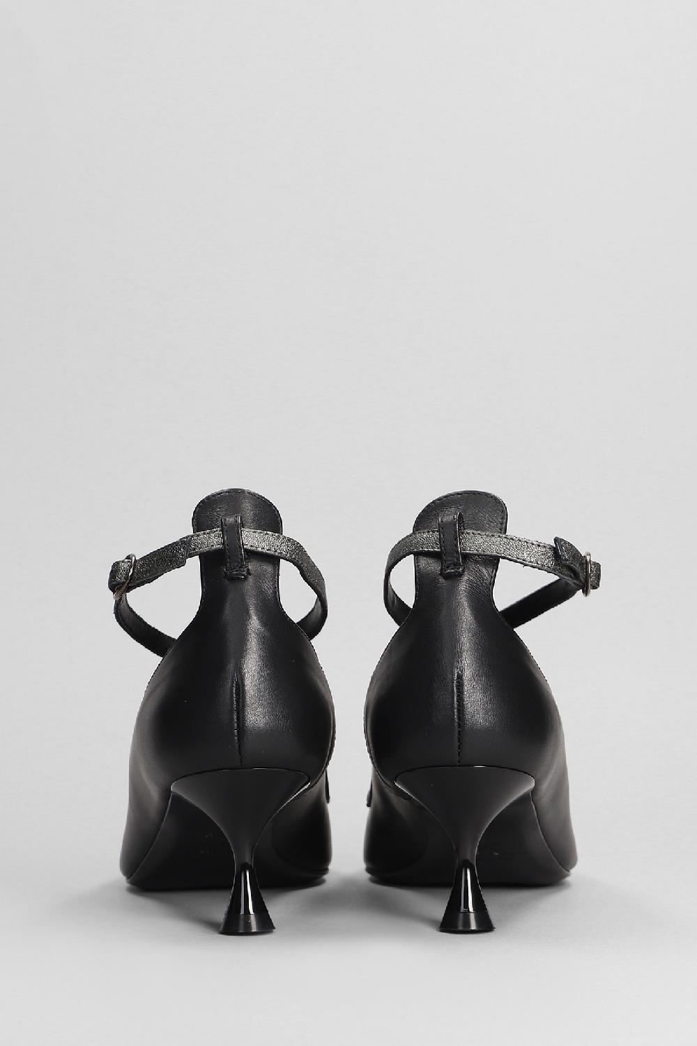 Deliberti Marc Ellis Decollete In Pelle Nera Cod. 402249 - Deliberti The Luxury Shopping