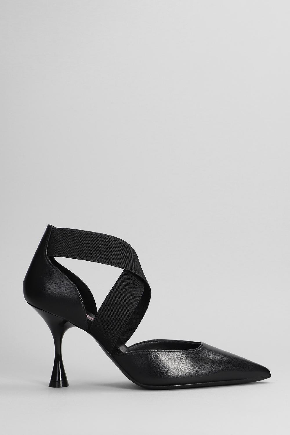 Deliberti Marc Ellis Decollete in pelle nera cod. 402252 - Deliberti The Luxury Shopping