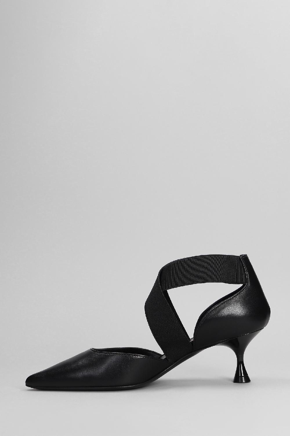 Deliberti Marc Ellis Decollete In Pelle Nera Cod. 402366 - Deliberti The Luxury Shopping