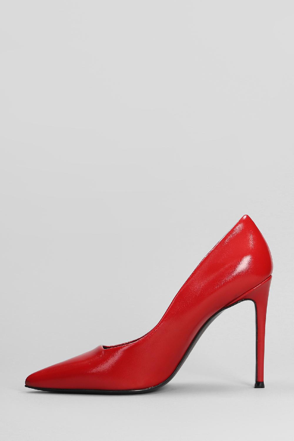 Deliberti Marc Ellis Decollete In Pelle Rossa Cod. 402064 - Deliberti The Luxury Shopping