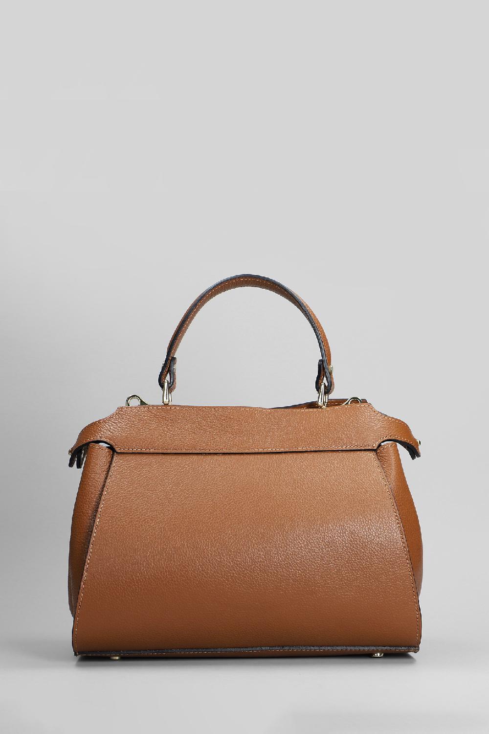 Deliberti Marc Ellis Tote Alabama M In Ecopelle Cuoio Naturale Cod. 409615 - Deliberti The Luxury Shopping