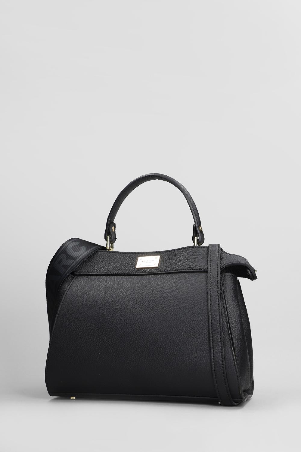 Deliberti Marc Ellis Tote Alabama M In Ecopelle Nera Cod. 405237 - Deliberti The Luxury Shopping