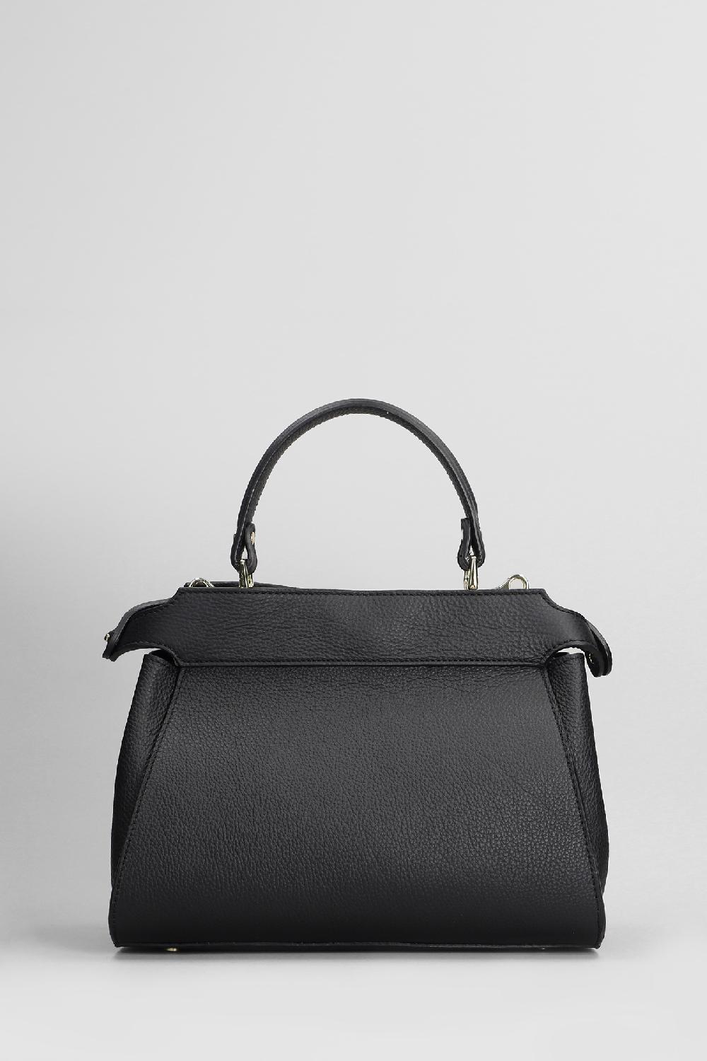 Deliberti Marc Ellis Tote Alabama M In Ecopelle Nera Cod. 405237 - Deliberti The Luxury Shopping