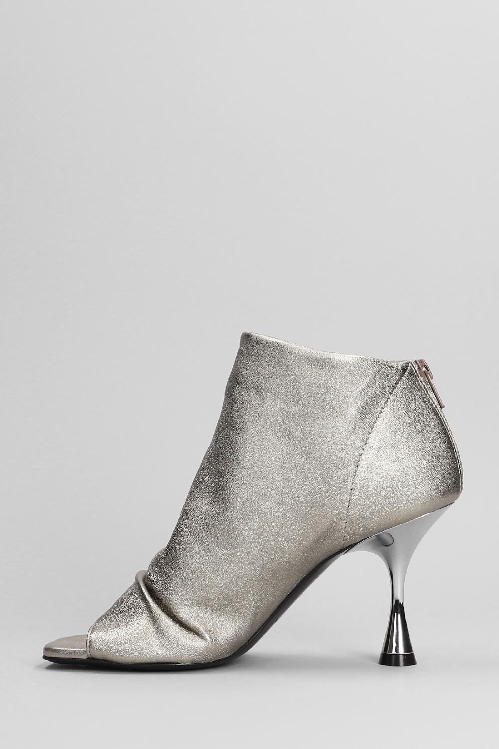 Deliberti Marc Ellis Tronchetti Tacco Alto In Pelle Canna Di Fucile Cod. 402066 - Deliberti The Luxury Shopping