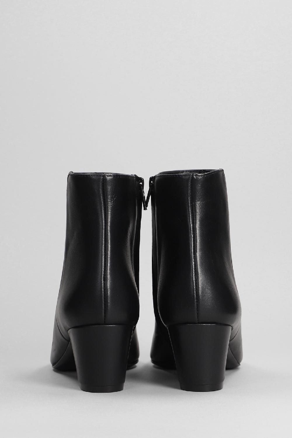 Deliberti Marc Ellis Tronchetti Tacco Alto In Pelle Nera Cod. 402164 - Deliberti The Luxury Shopping