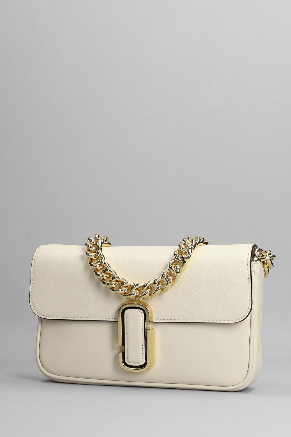 Deliberti Marc Jacobs Borsa A Spalla In Pelle Bianca Cod. 361048 - Deliberti The Luxury Shopping