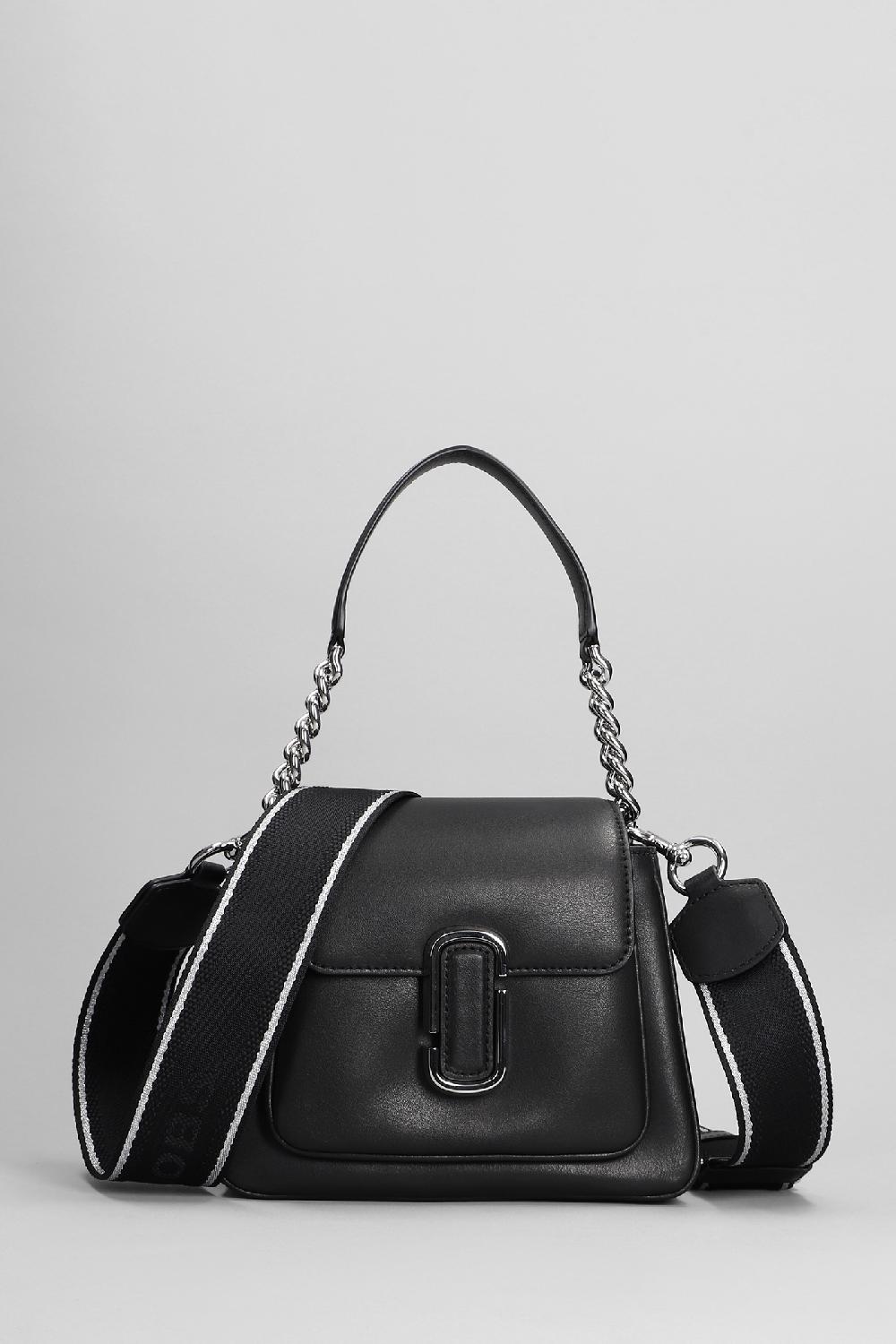 Deliberti Marc Jacobs Borsa a spalla in pelle nera cod. 393350 - Deliberti The Luxury Shopping