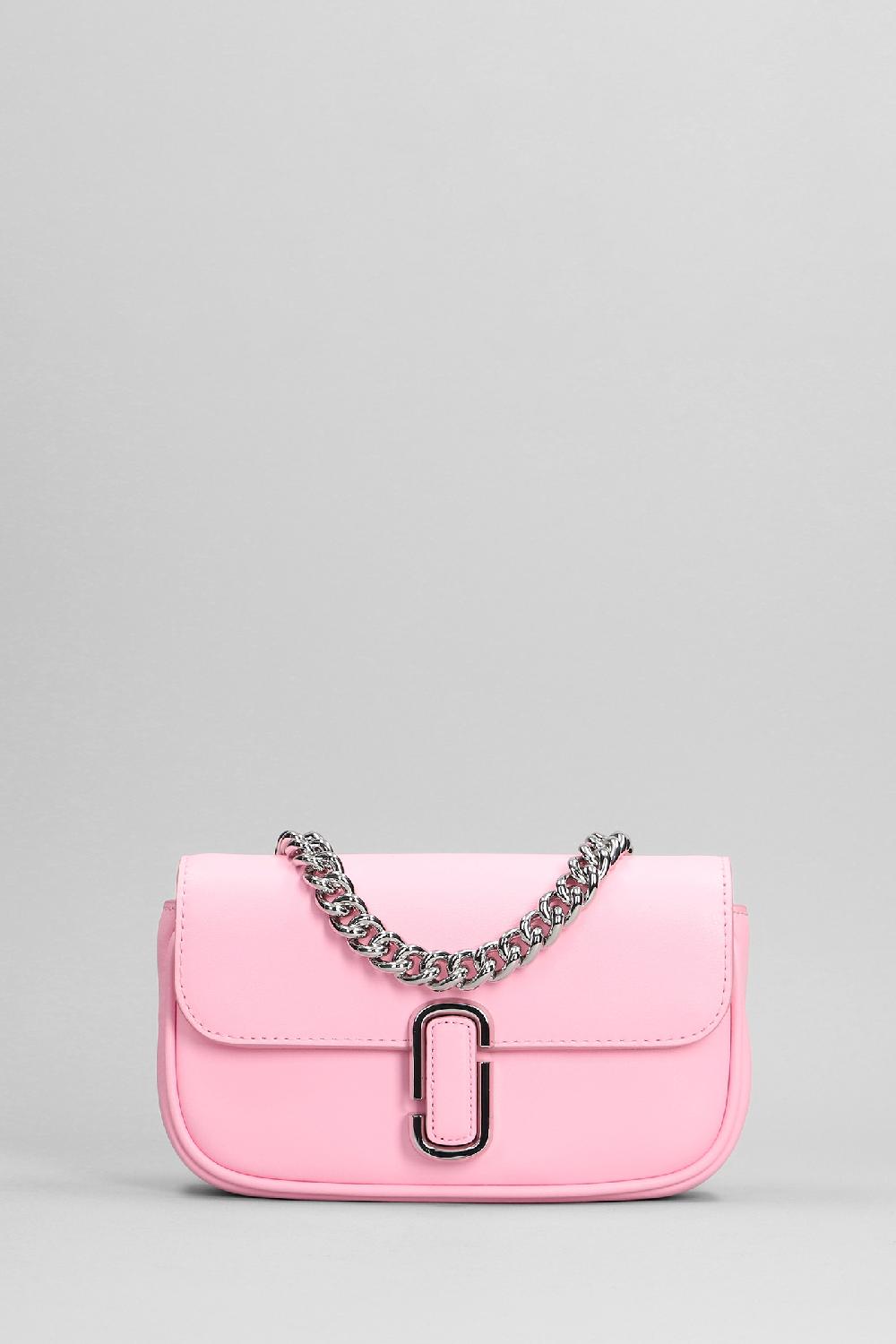 Deliberti Marc Jacobs Borsa a spalla in pelle rosa cod. 382406 - Deliberti The Luxury Shopping