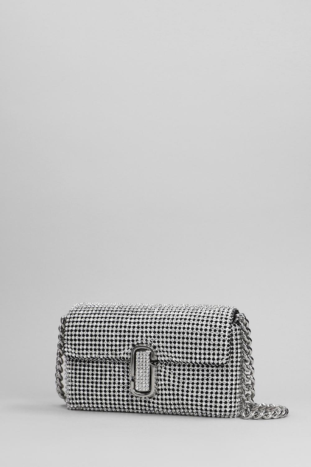 Deliberti Marc Jacobs Borsa A Spalla In Tecnico Argento Cod. 396370 - Deliberti The Luxury Shopping