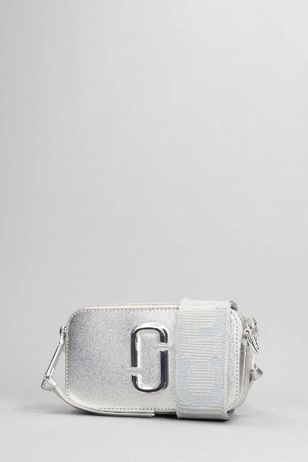 Deliberti Marc Jacobs Borsa A Spalla Snapshot In Pelle Argento Cod. 385555 - Deliberti The Luxury Shopping