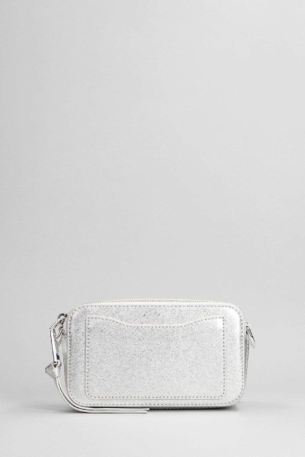 Deliberti Marc Jacobs Borsa A Spalla Snapshot In Pelle Argento Cod. 385555 - Deliberti The Luxury Shopping