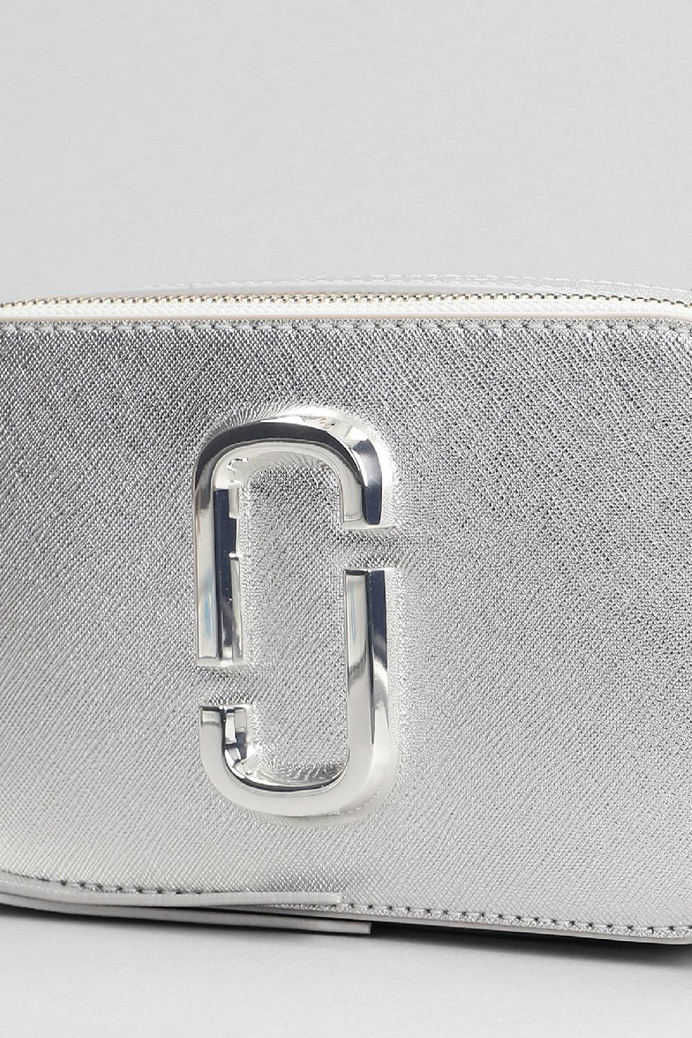 Deliberti Marc Jacobs Borsa A Spalla Snapshot In Pelle Argento Cod. 385555 - Deliberti The Luxury Shopping