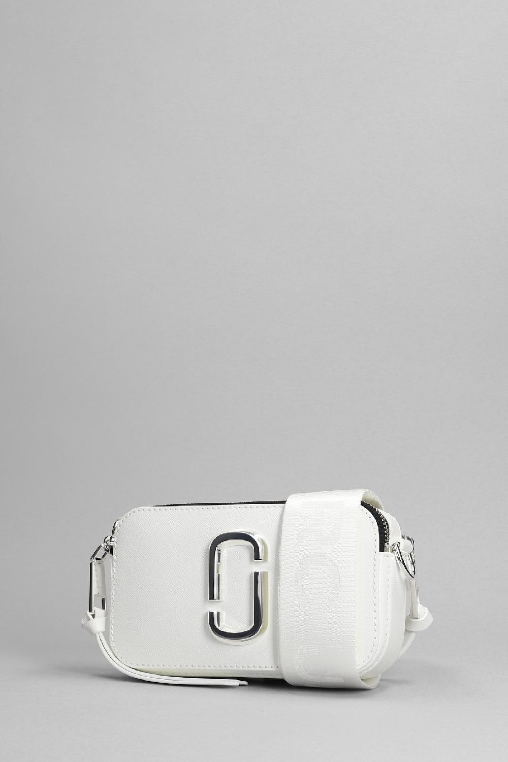 Deliberti Marc Jacobs Borsa A Spalla Snapshot In Pelle Bianca Cod. 341383 - Deliberti The Luxury Shopping
