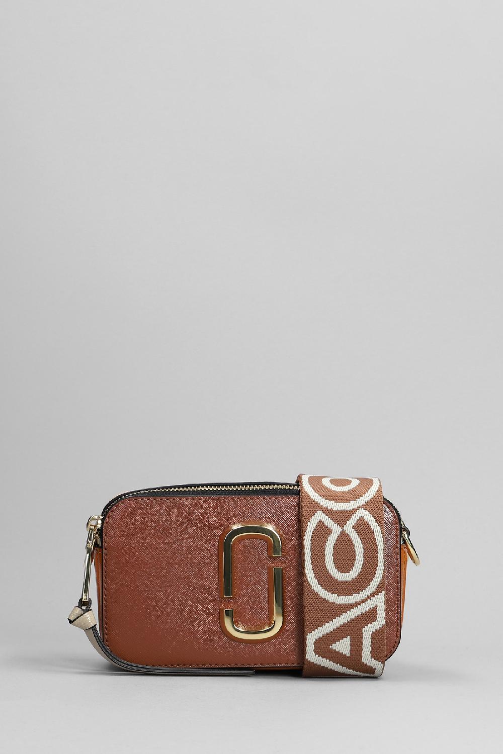 Deliberti Marc Jacobs Borsa a spalla snapshot in pelle marrone cod. 391875 - Deliberti The Luxury Shopping