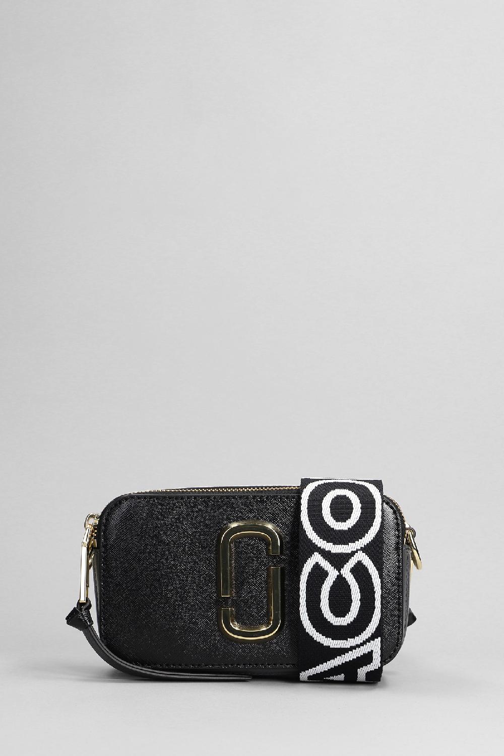Deliberti Marc Jacobs Borsa a spalla snapshot in pelle nera cod. 385554 - Deliberti The Luxury Shopping