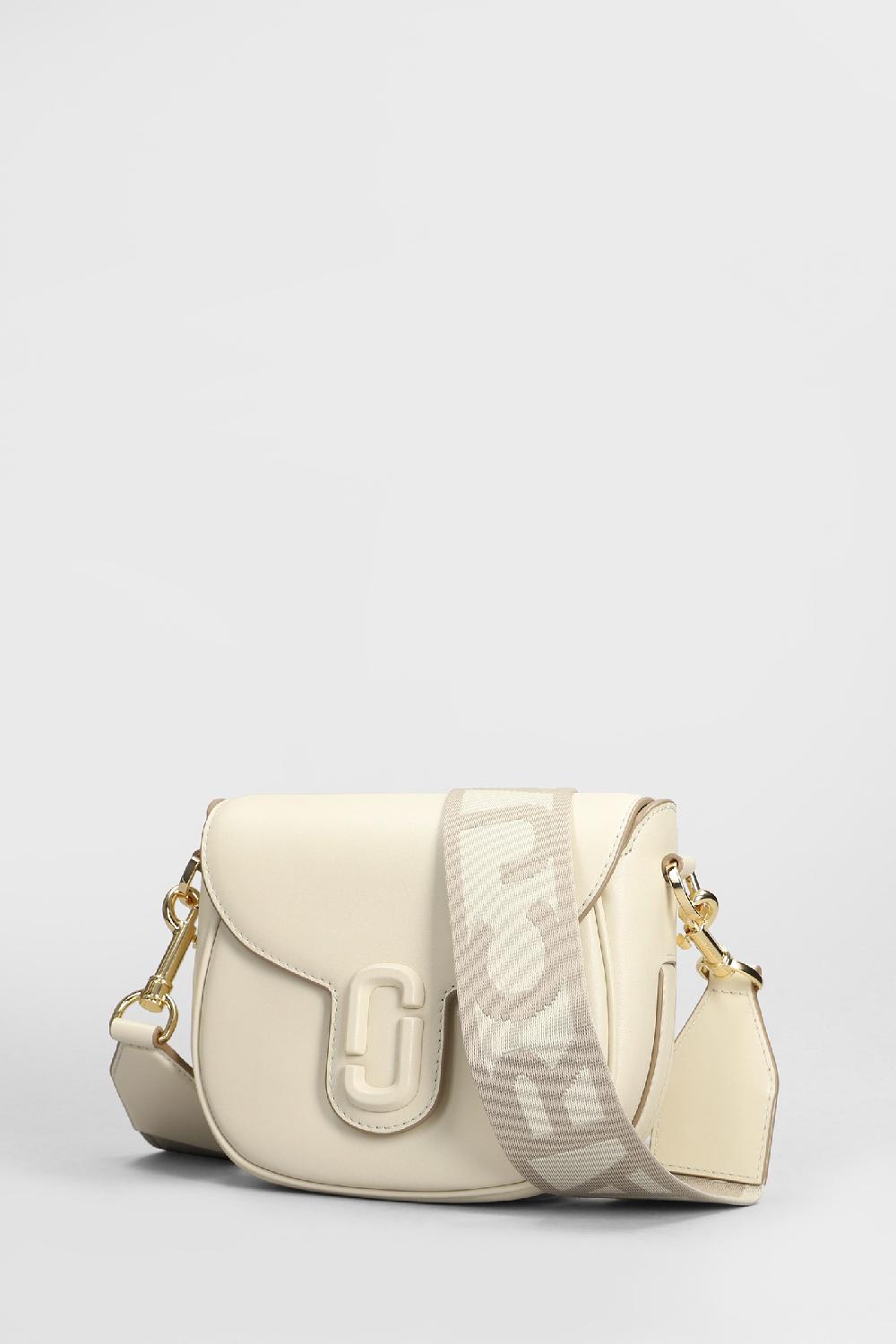 Deliberti Marc Jacobs Borsa A Spalla The Saddle Bag In Pelle Beige Cod. 406217 - Deliberti The Luxury Shopping