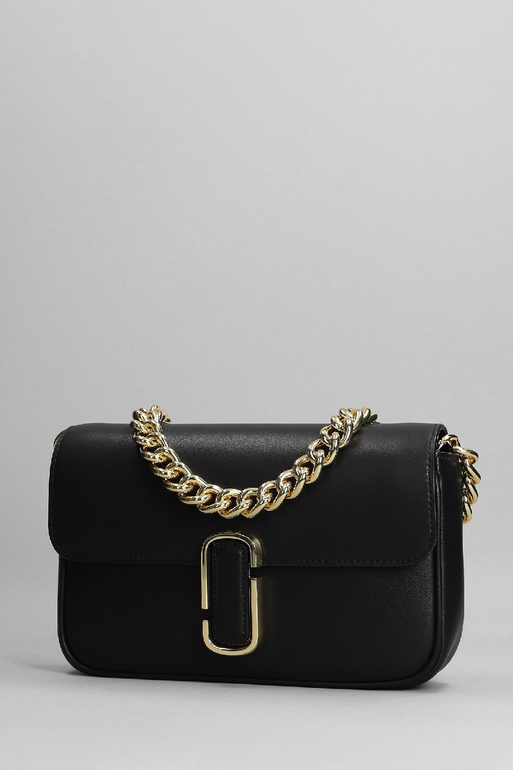 Deliberti Marc Jacobs Borsa A Spalla The Shoulder Bag In Pelle Nera Cod. 361047 - Deliberti The Luxury Shopping