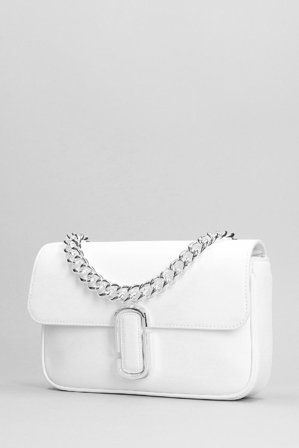 Deliberti Marc Jacobs Borsa A Spalla The Shoulder In Pelle Bianca Cod. 380711 - Deliberti The Luxury Shopping