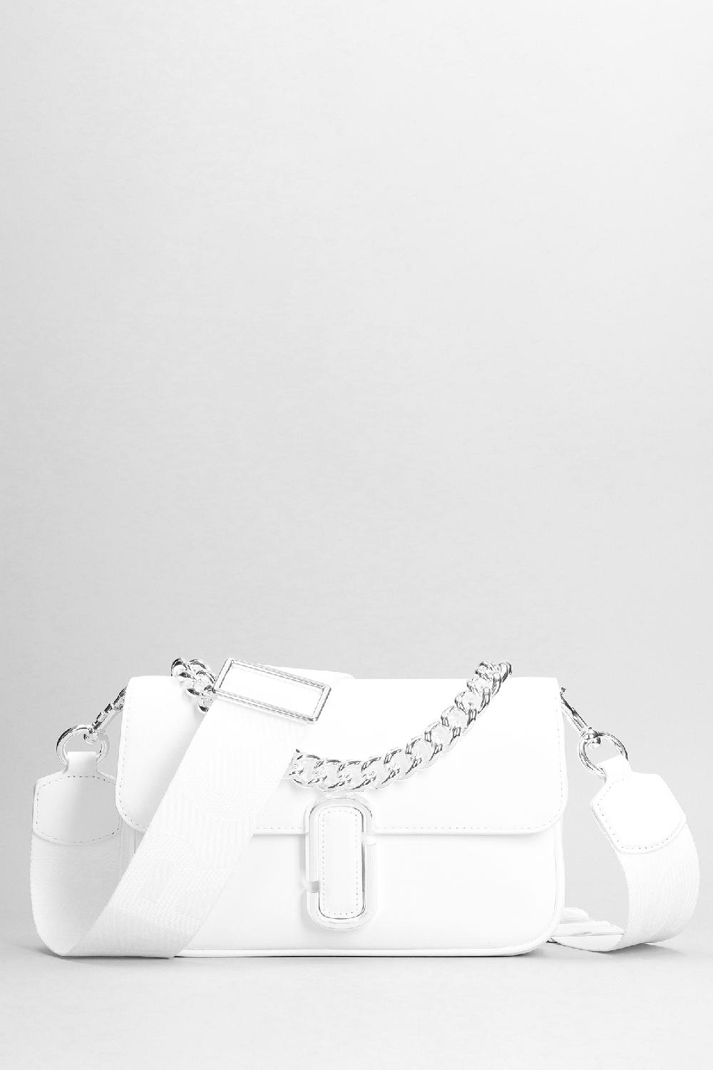 Deliberti Marc Jacobs Borsa A Spalla The Shoulder In Pelle Bianca Cod. 380711 - Deliberti The Luxury Shopping
