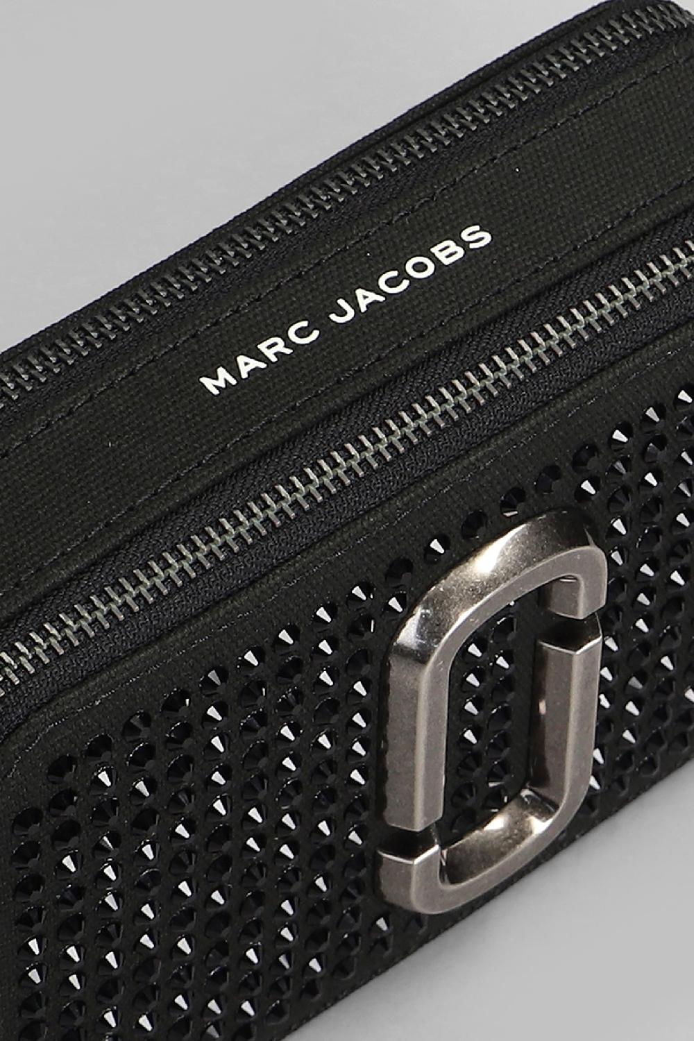 Deliberti Marc Jacobs Borsa A Spalla The Snapshot In Cotone Nero Cod. 409797 - Deliberti The Luxury Shopping