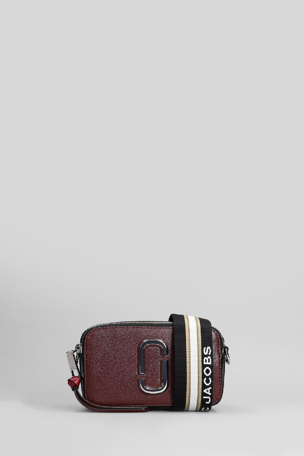 Deliberti Marc Jacobs Borsa a spalla the snapshot in pelle bordeaux cod. 409796 - Deliberti The Luxury Shopping