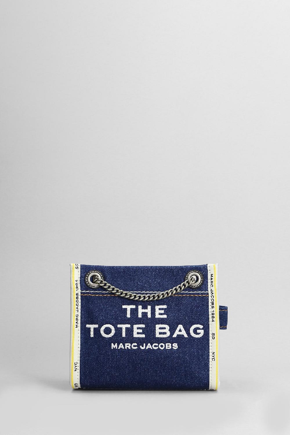 Deliberti Marc Jacobs Tote the crossbody tote in denim blu cod. 409162 - Deliberti The Luxury Shopping