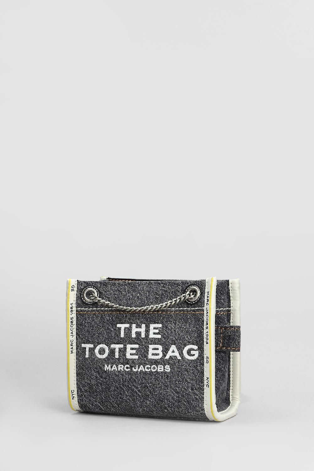 Deliberti Marc Jacobs Tote The Crossbody Tote In Denim Nero Cod. 409164 - Deliberti The Luxury Shopping